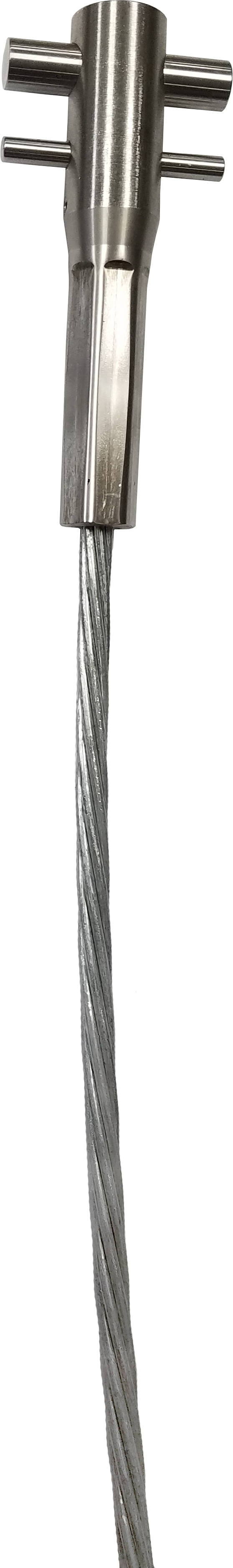 Cabo 3M™ DBI-SALA® Lad-Saf™ 6104020, 9.5 mm, 1x7, Aço Galvanizado, 6.09 m