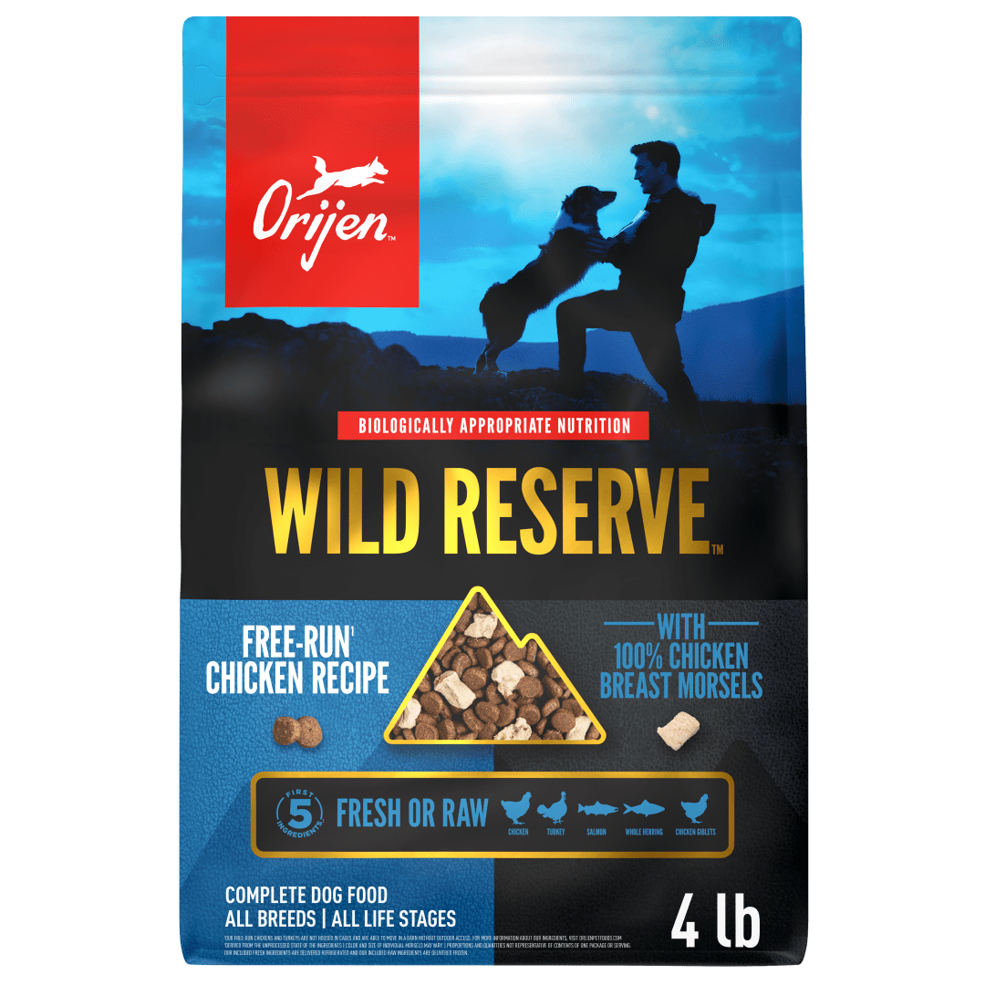 ORIJEN Wild Reserve Dry Dog Food Free-Run Chicken Recipe