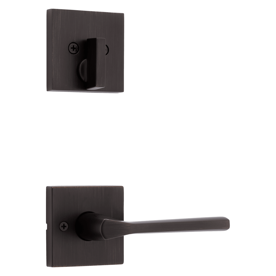 971 Single Cylinder Interior Pack w/ Lisbon Lever in Venetian Bronze