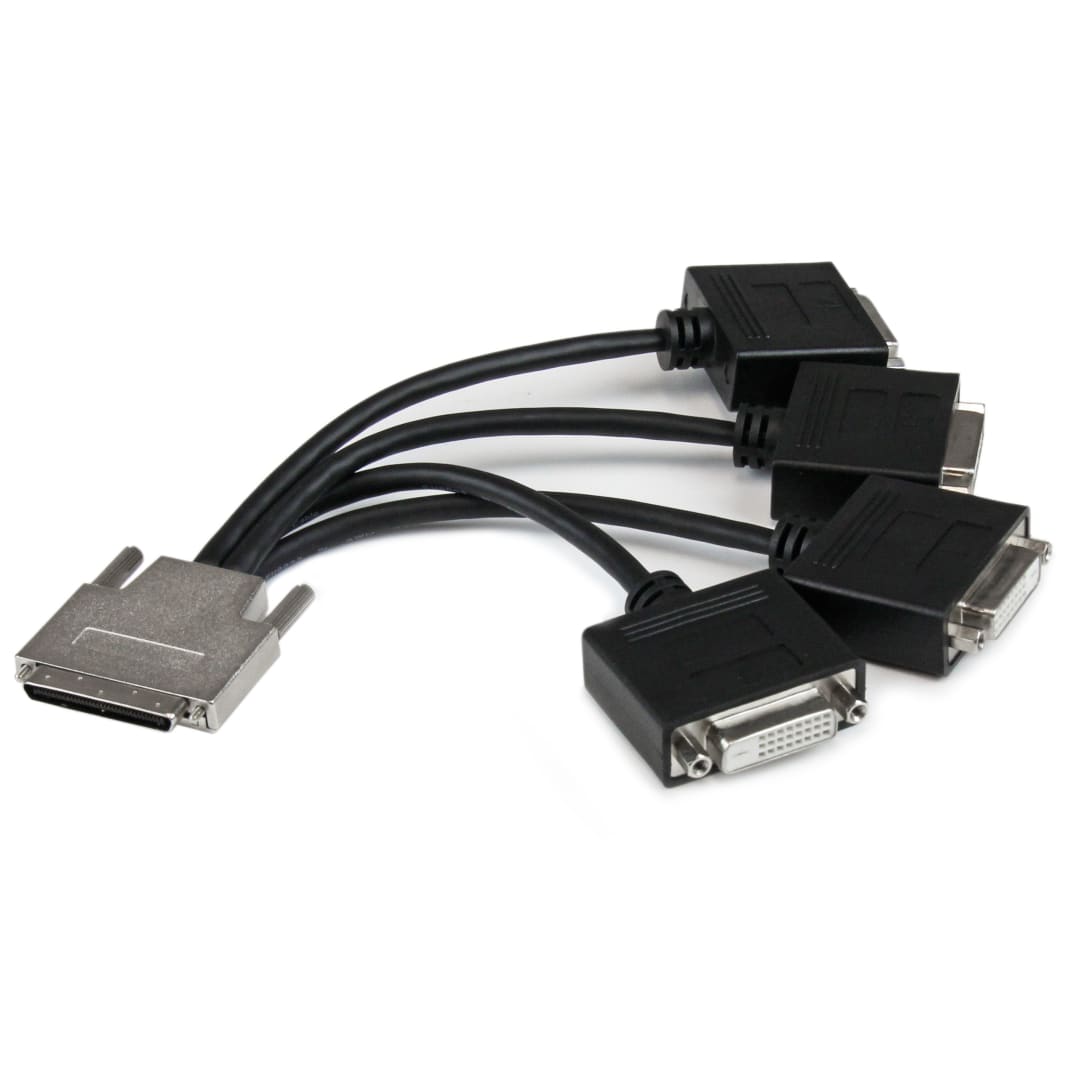 VHDCI to 4x DVI