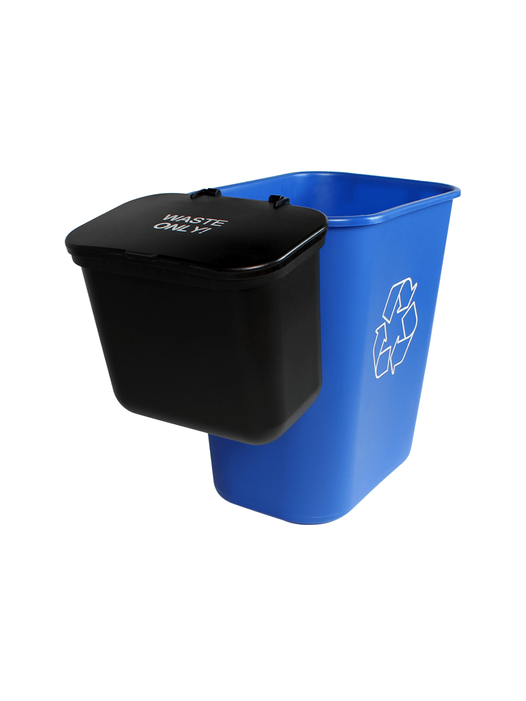  OFFICE COMBO - Double - Kit - 14 Q - Mobius Loop-Waste - Solid Lift - Blue-Black