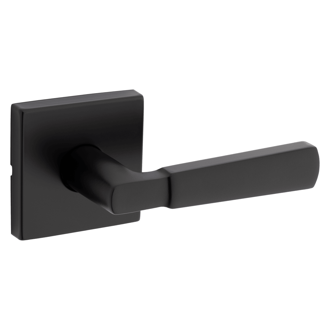 Perth Hall/Closet Lever in Matte Black