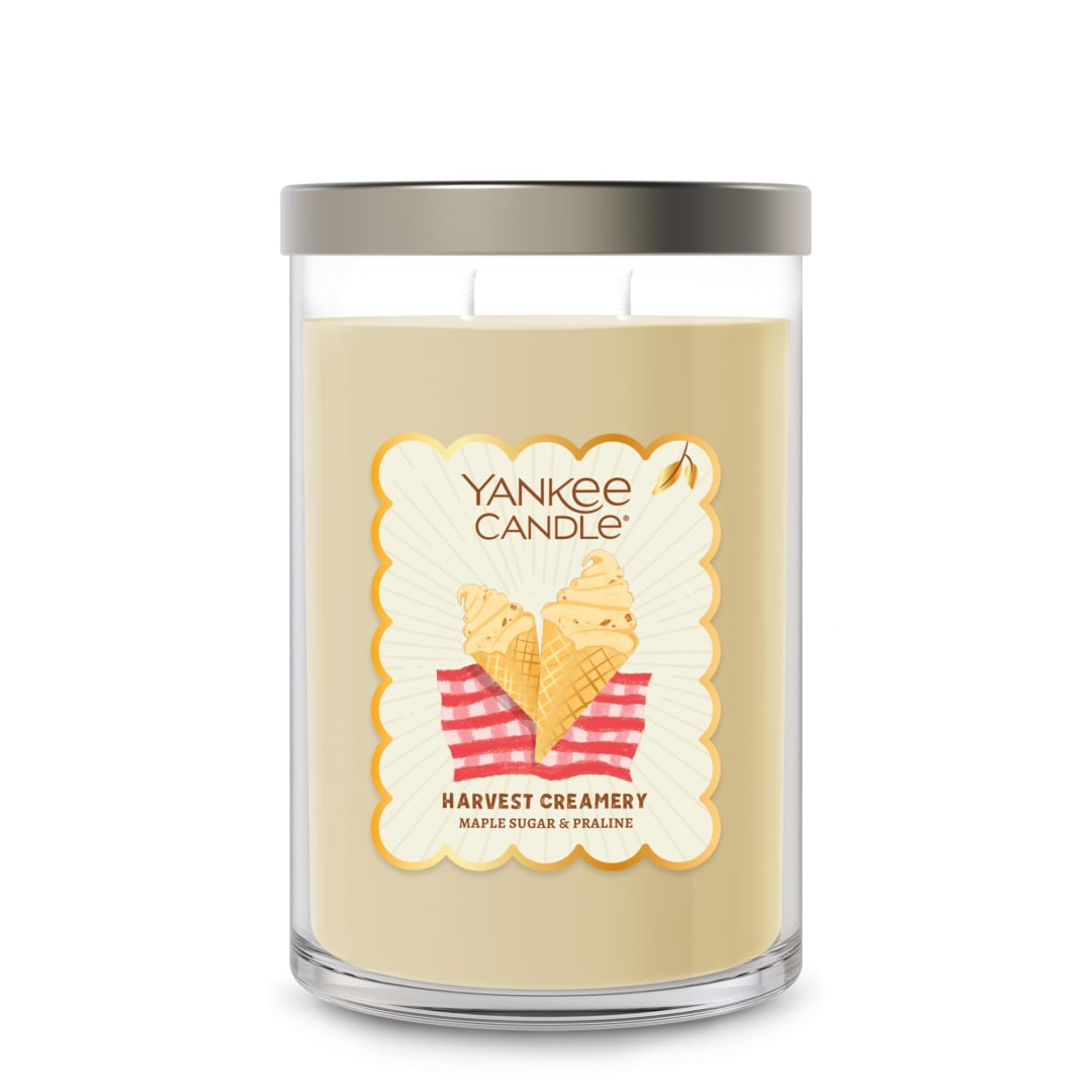 Yankee Candle Harvest Creamery Large Tumbler Candle