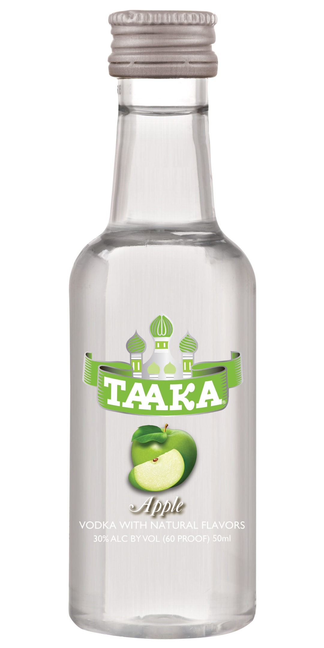 Taaka Apple Vodka 50ml 60 Proof