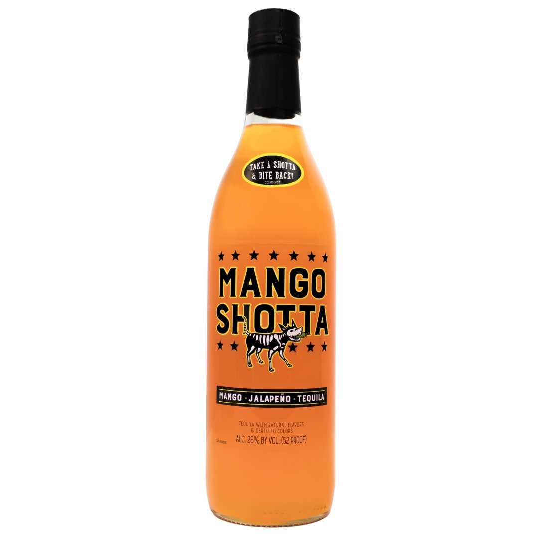 Mango Shotta Tequila 750ml 52 Proof