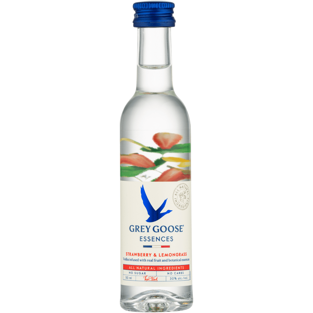Grey Goose Essences Strawberry And Lemongrass Vodka With Natural Flavors 30% 50mL