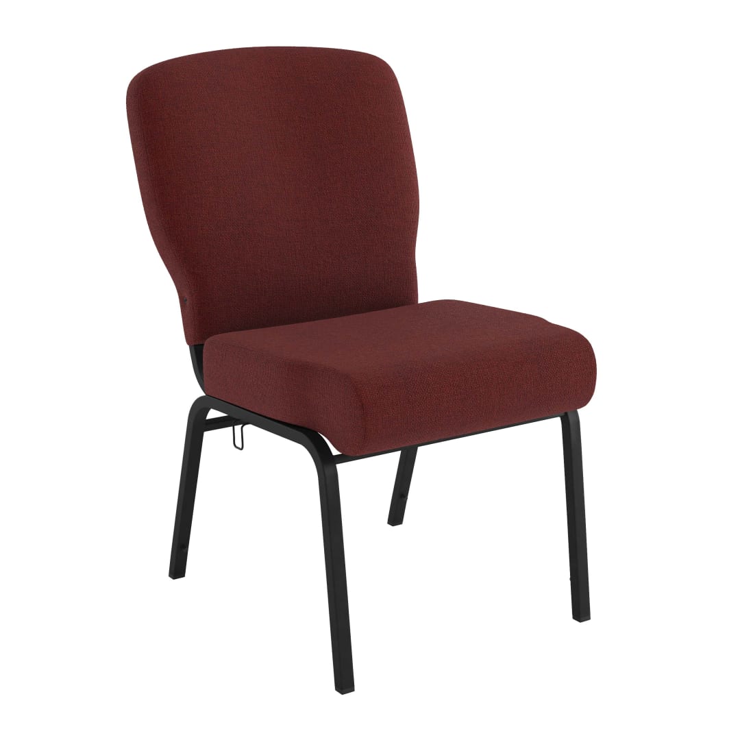 Advantage Signature Elite Maroon Church Chair - 20 in. Wide