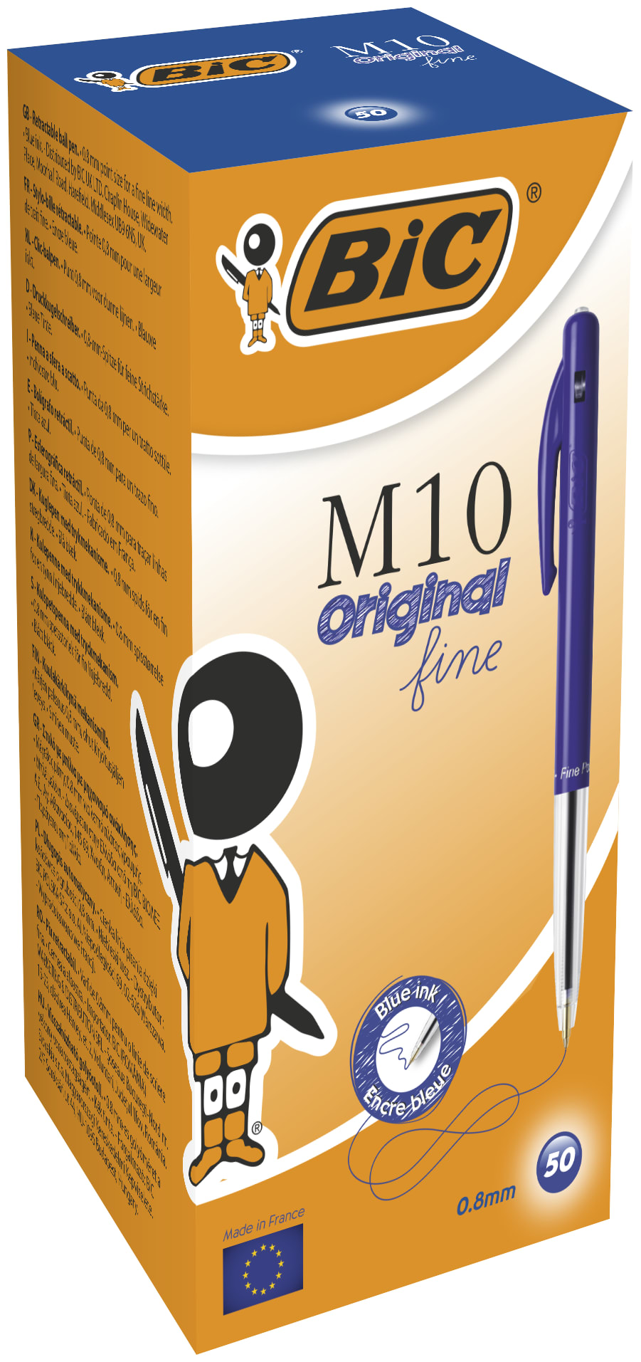 M10 FINE BOX50 BLUE EU