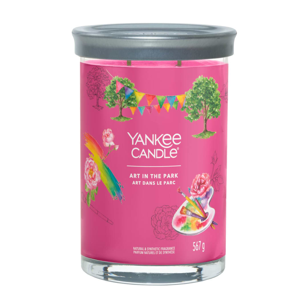 Yankee Candle® Signature Scented Candle | Art in the Park Large Tumbler Candle with Double Wicks | Soy Wax Blend Long Burning Candle