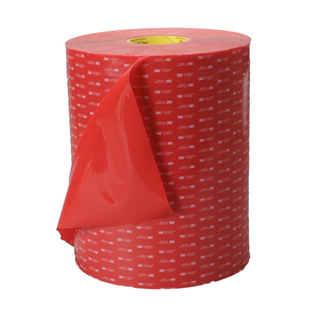 3M™ VHB™ Bant 4905P, Şeffaf, 1220 mm x 66 m, 0.5 mm