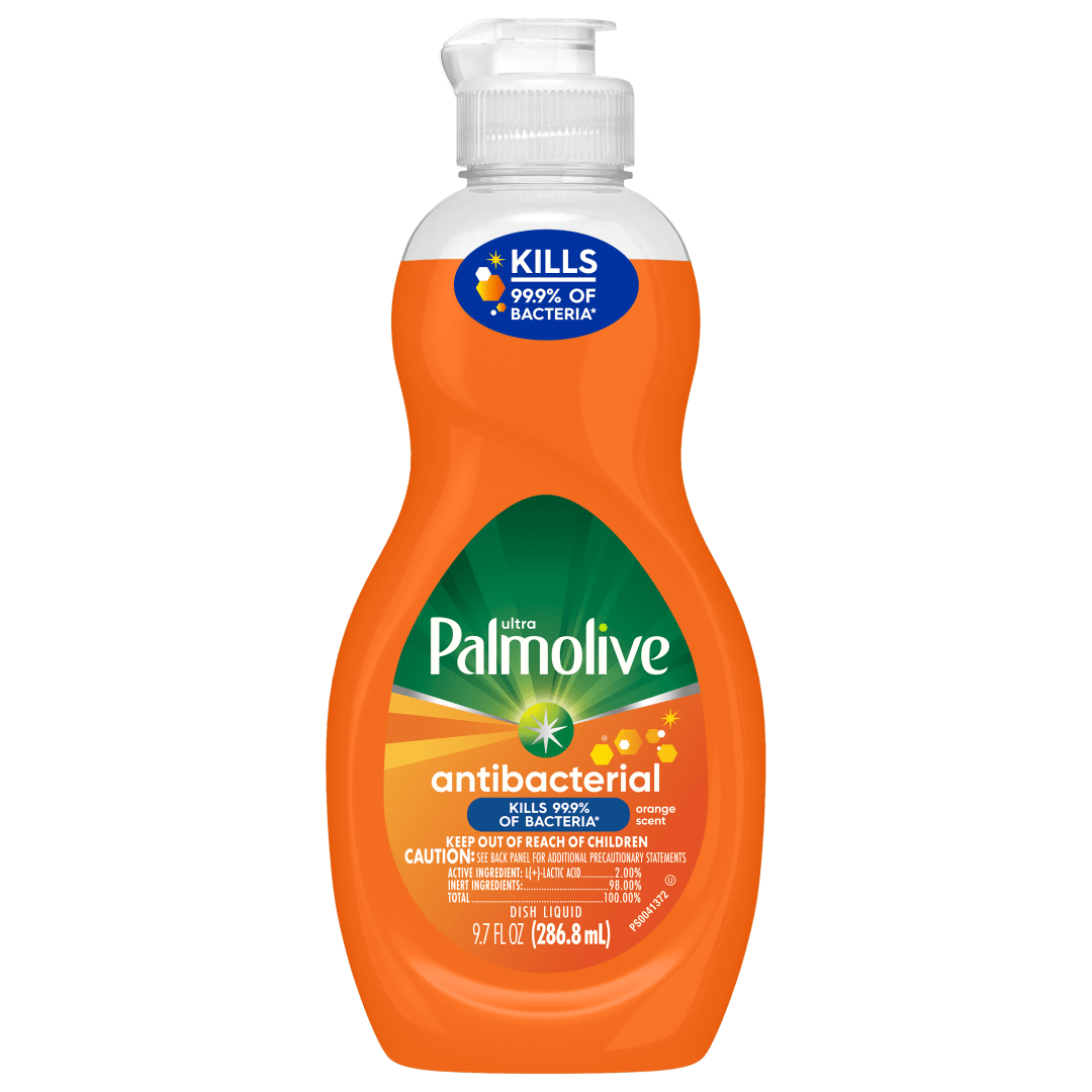 Ultra Palmolive Antibacterial Dish Liquid, Orange Scent, 9.7 fl oz