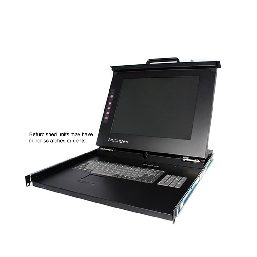 Refurbished 19 Inch Folding LCD Rack Console