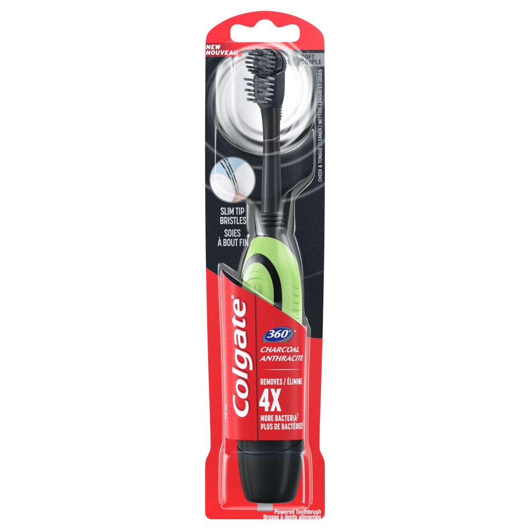 Colgate 360 Charcoal powered soft toothbrush 1pck
