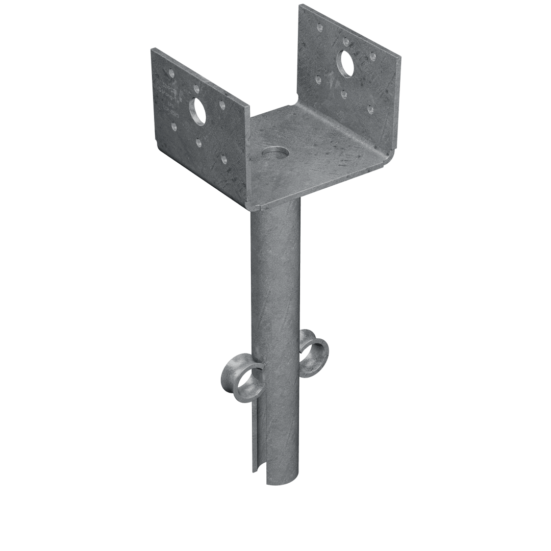 Simpson Strong-Tie EPB44HDG EPB Hot-Dip Galvanized Elevated Post Base for 4x4