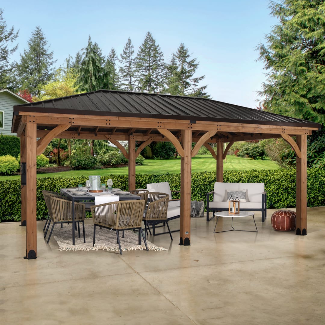 Barrington Gazebo/Carport-20x12