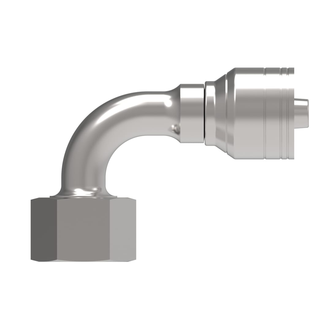 Aeroquip Female Dko H 90d M18x1.5 X 3/8 Hose Fitting