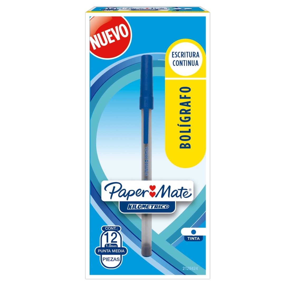 Paper Mate® Kilometrico Ballpoint Pens, Medium Point (1.0mm)