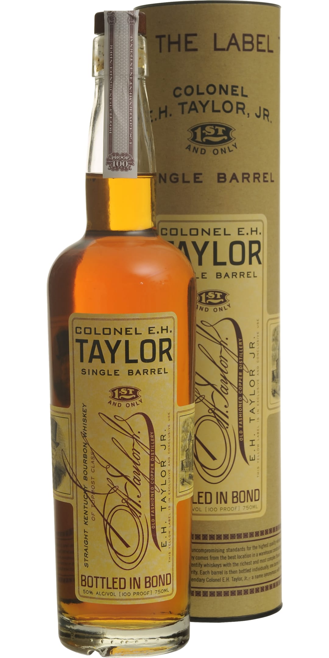 Colonel E. H. Taylor Single Barrel Kentucky Straight Bourbon Whiskey 750ml 100 Proof