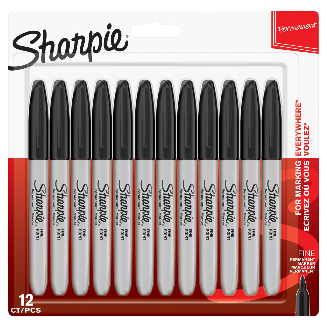 SHARPIE PMKR F. BLK BL12 PE