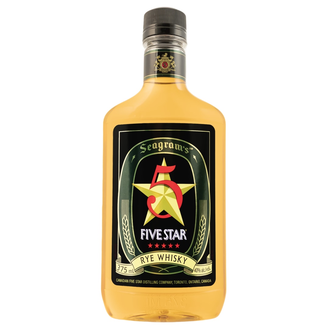 Seagrams Five Star Canadian Whisky 375ml 80 Proof