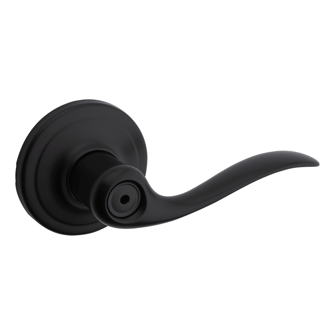 Tustin Bed/Bath Lever in Matte Black