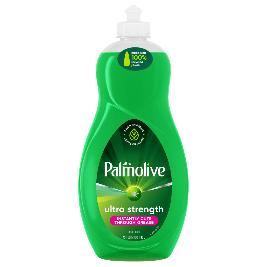 Palmolive Ultra Dishwashing Liquid Dish Soap, Ultra Strength Original- 46 Fluid Ounce