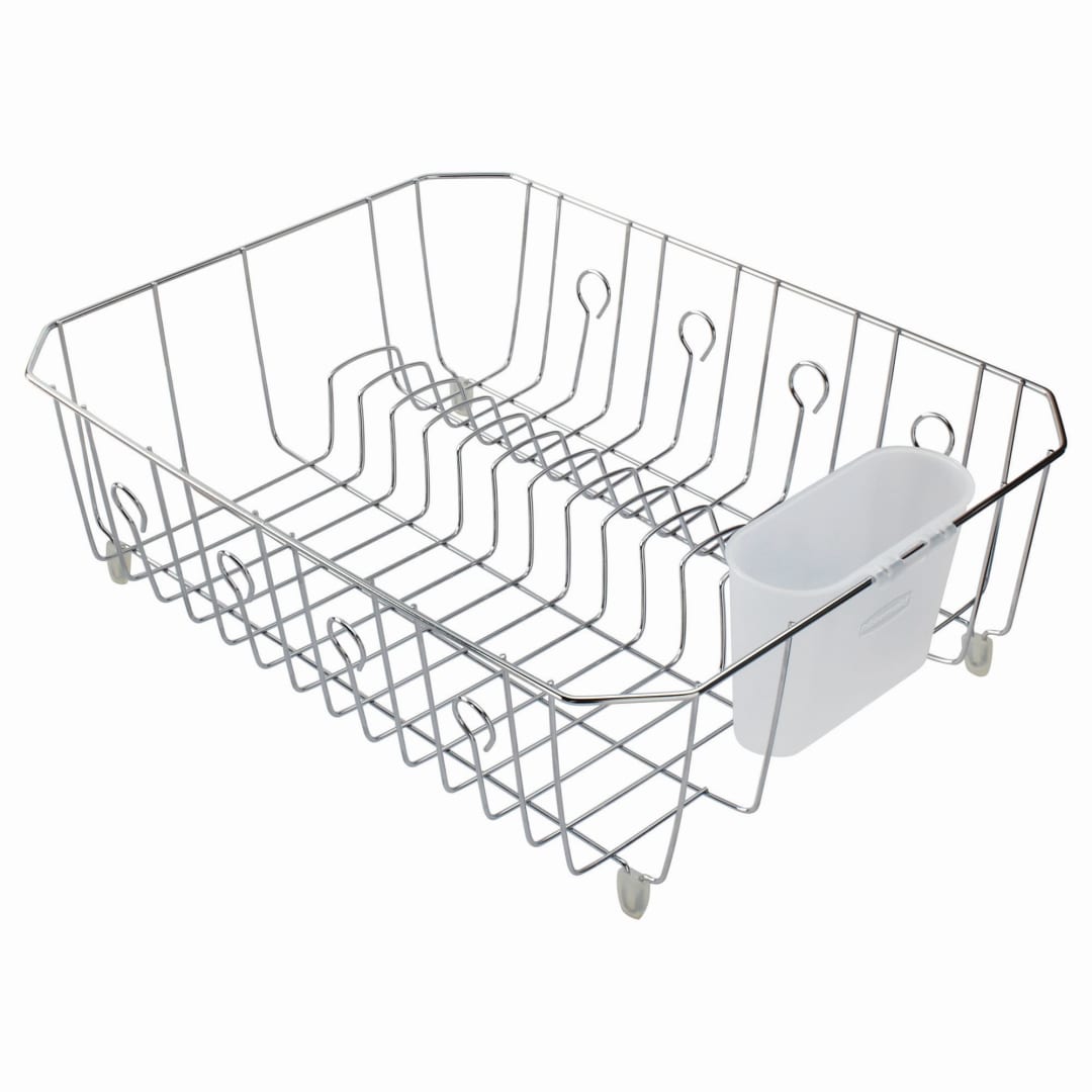 Rubbermaid® Wire Dish Drainer, Large, Chrome