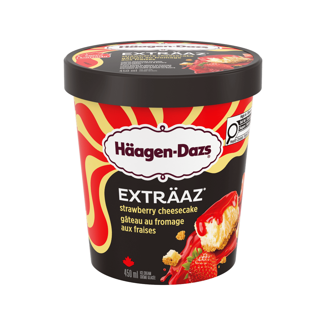HGDZ Extraaz Strawber Chseck 8x450ml CA