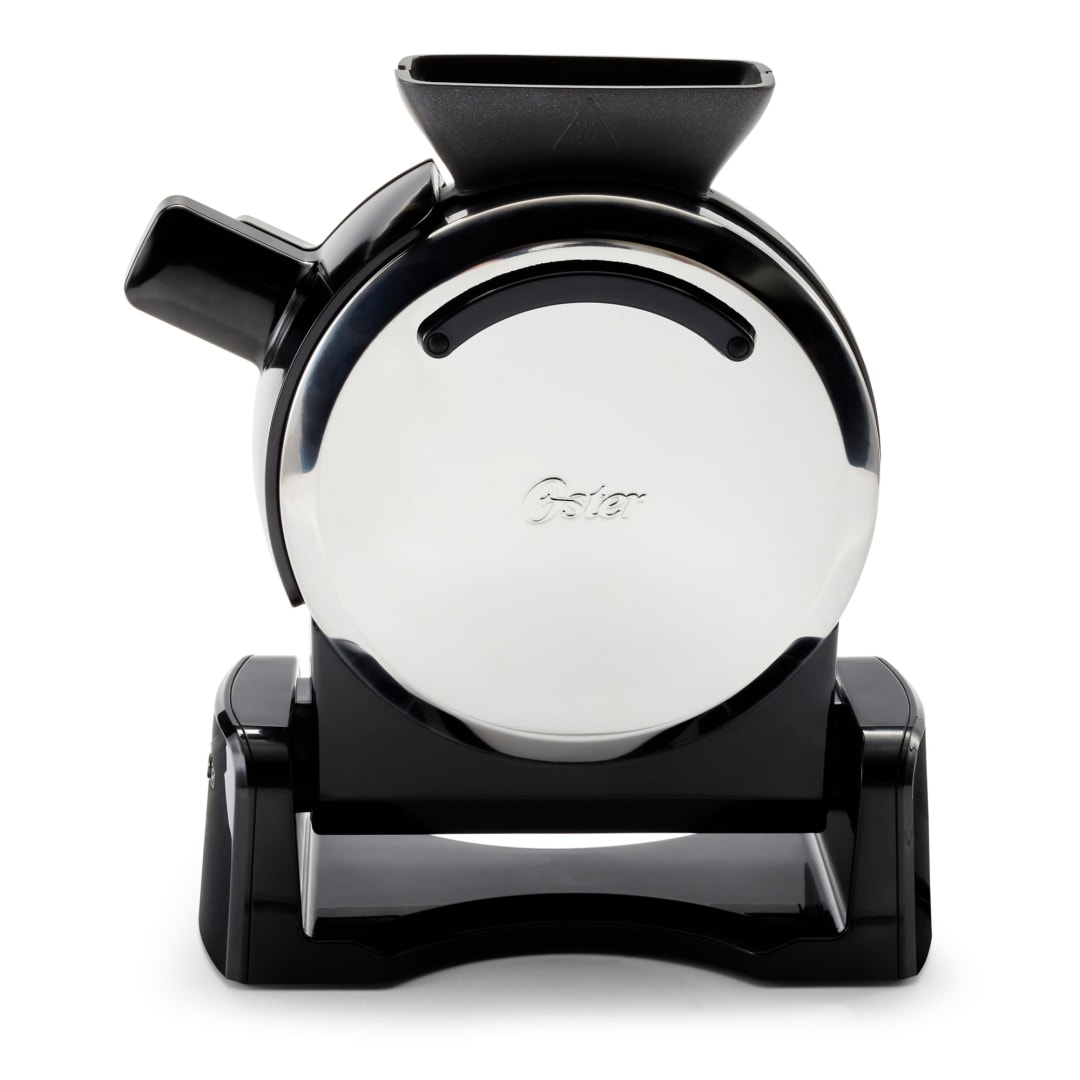 Oster® DiamondForce™ Nonstick Vertical Waffle Maker with Scoop, Stainless Steel