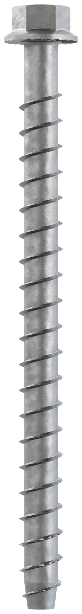 Simpson Strong-Tie THD37600HMG Titen HD® 3/8 in. x 6 in. Mechanically Galvanized Heavy-Duty Screw Anchor (50-Qty) (Pack of 2)