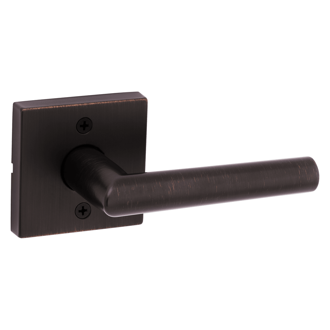Milan Half - Dummy Door Lever in Venetian Bronze
