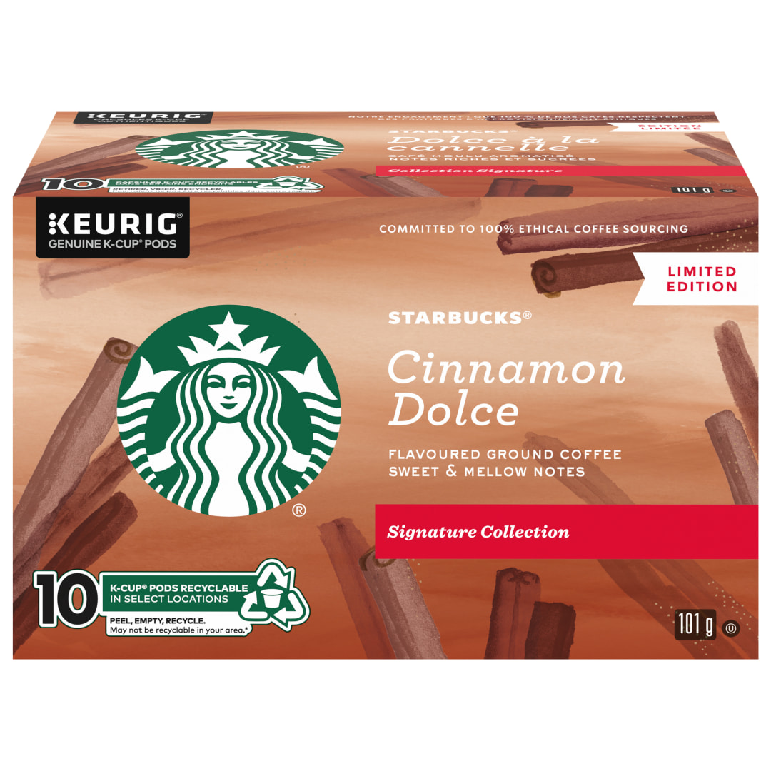 SBUX LTO K-Cup Cinnamon Dolce 6x10ct CA
