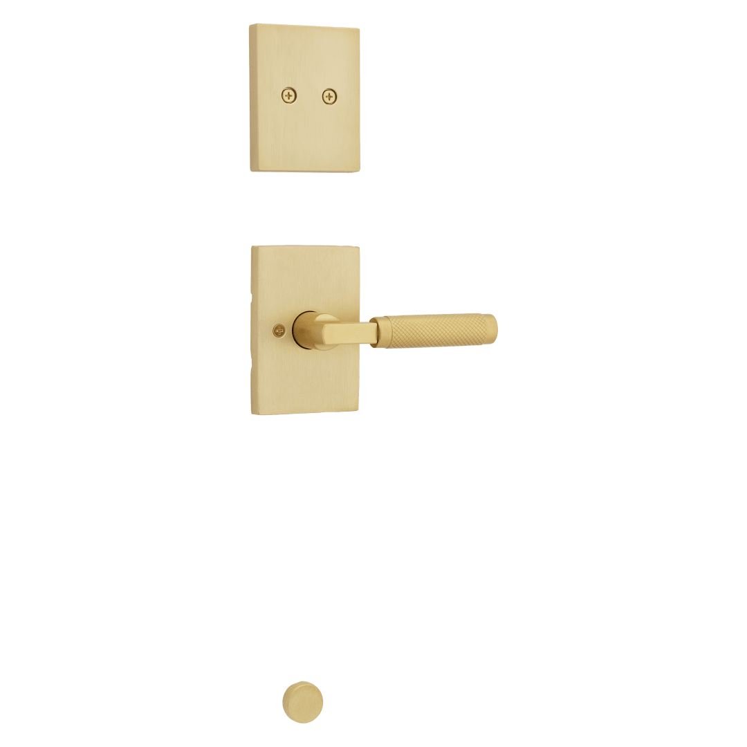 973 Dummy Interior Pack w/ Prava Lever for 819 Signature Series Handlesets in Satin Brass