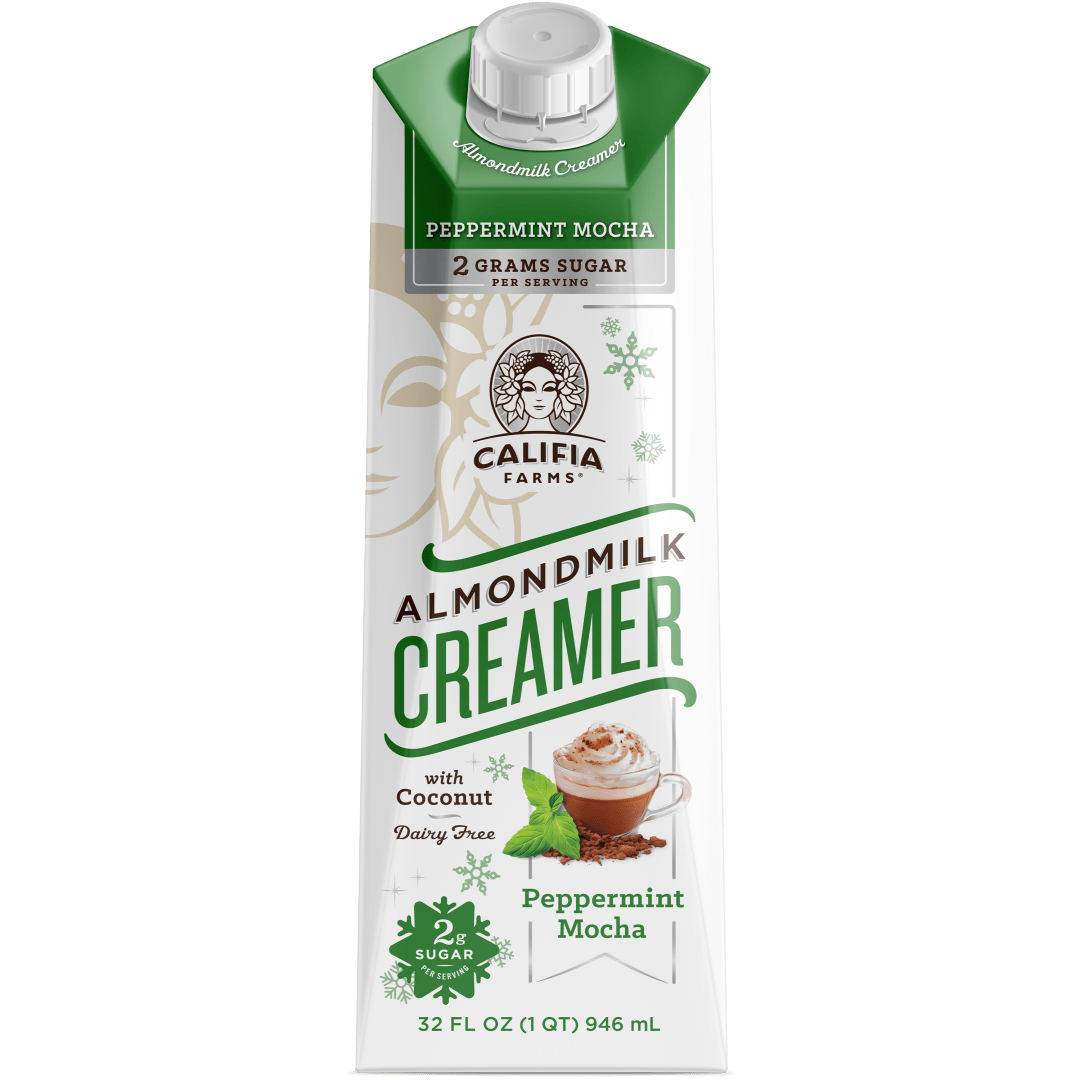 Peppermint Mocha Almond Milk Coffee Creamer