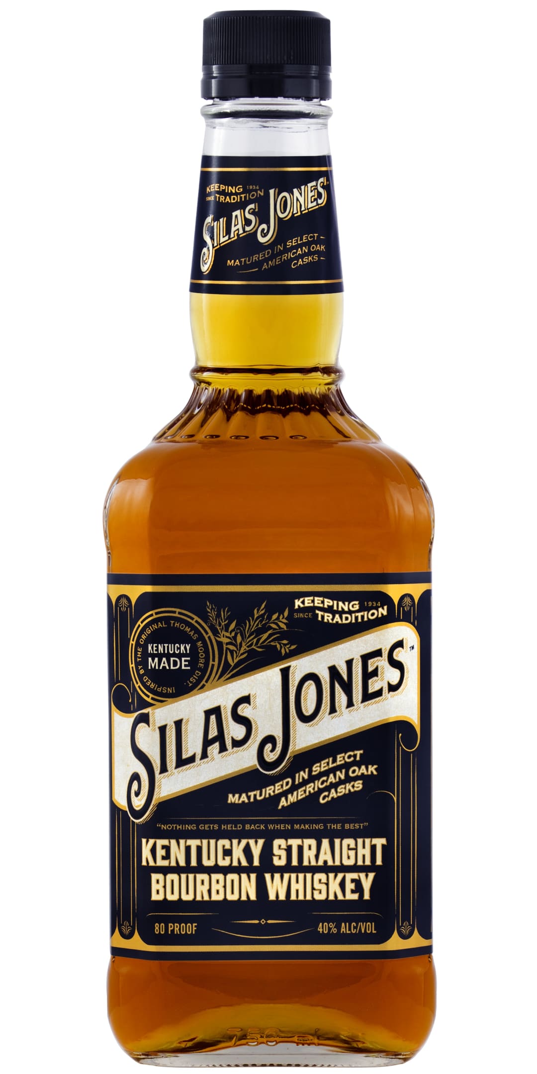Silas Jones Kentucky Straight Bourbon Whiskey 750ml 80 Proof