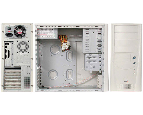 *D* Mid-Tower Value Case with 300W P4 PS