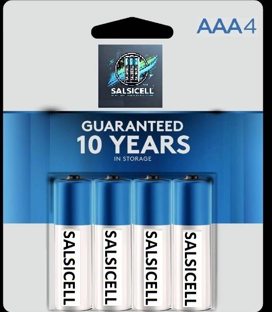 Solid State AAA Battery (4-Pack)