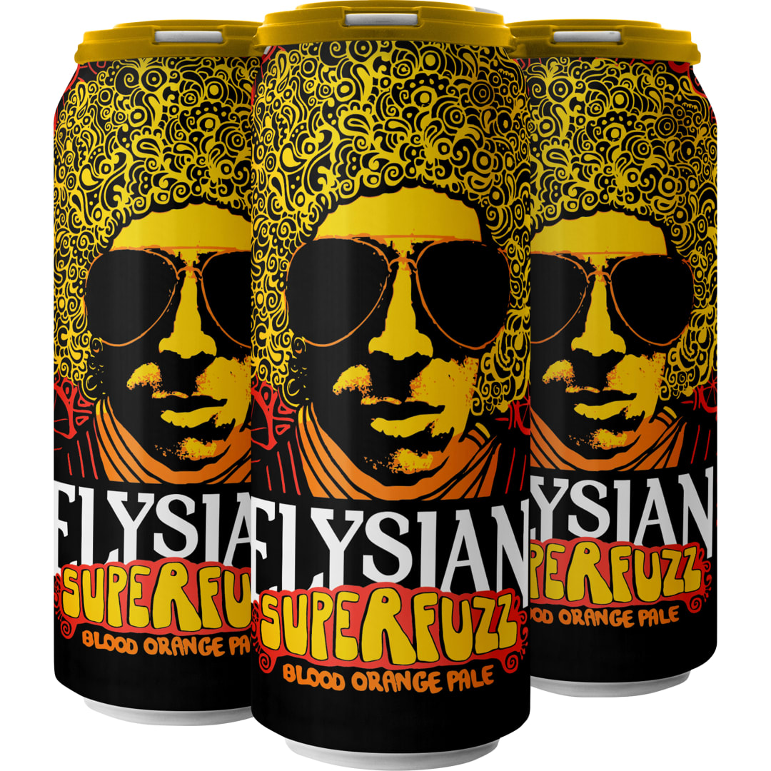 Elysian Brewing SuperFuzz Orange Pale Ale, 4-pack, 16 oz. Cans
