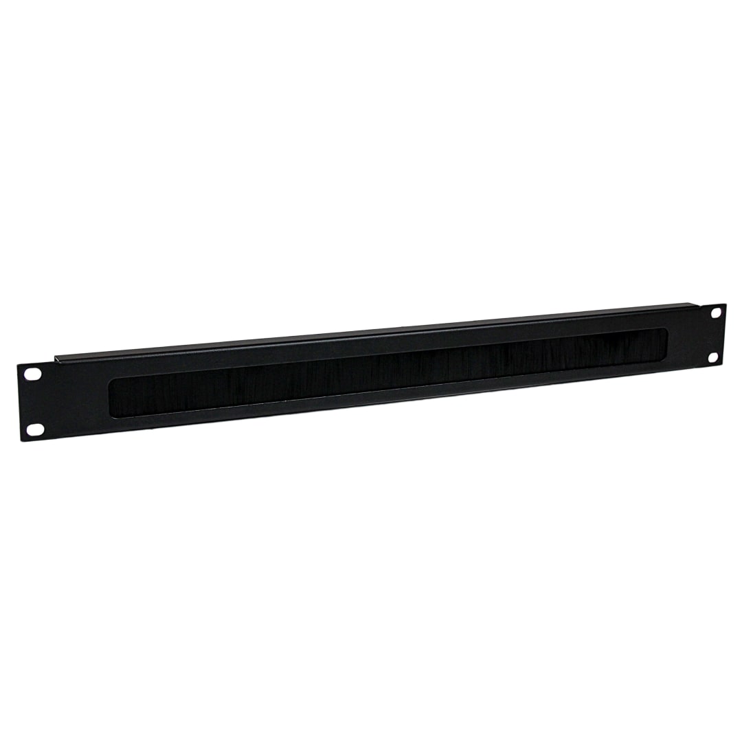 1U Brush Horizontal Cable Management