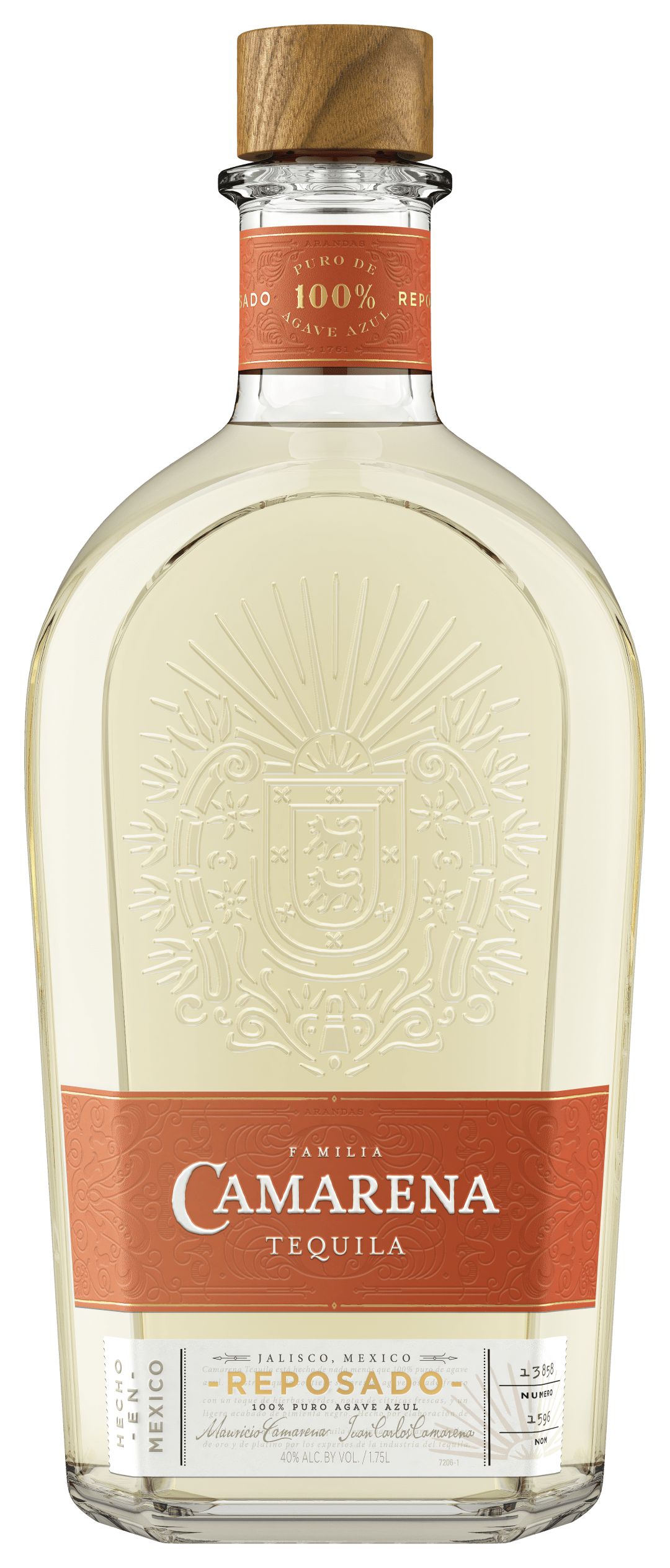 Familia Camarena Tequila Reposado 1.75L Bottle