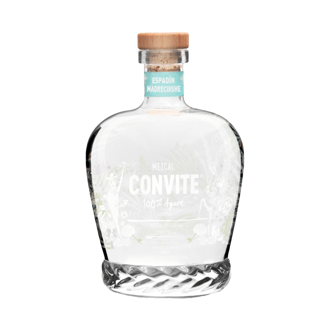Convite Mezcal Artesanal Joven Espadin Madrecuishe Blend 750 ML