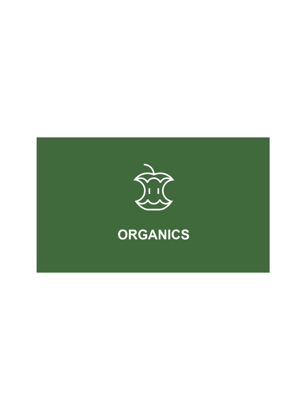  SPECTRUM - Ellipse Double Sign - Organics - Green-White