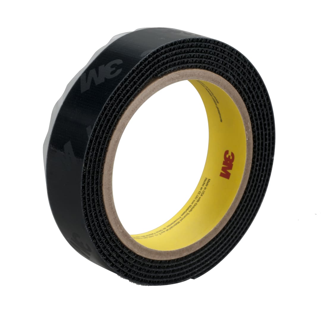 3M™ Kancalı Cırt Cırt Bant SJ3572, Siyah, 102 m x 45.7 m