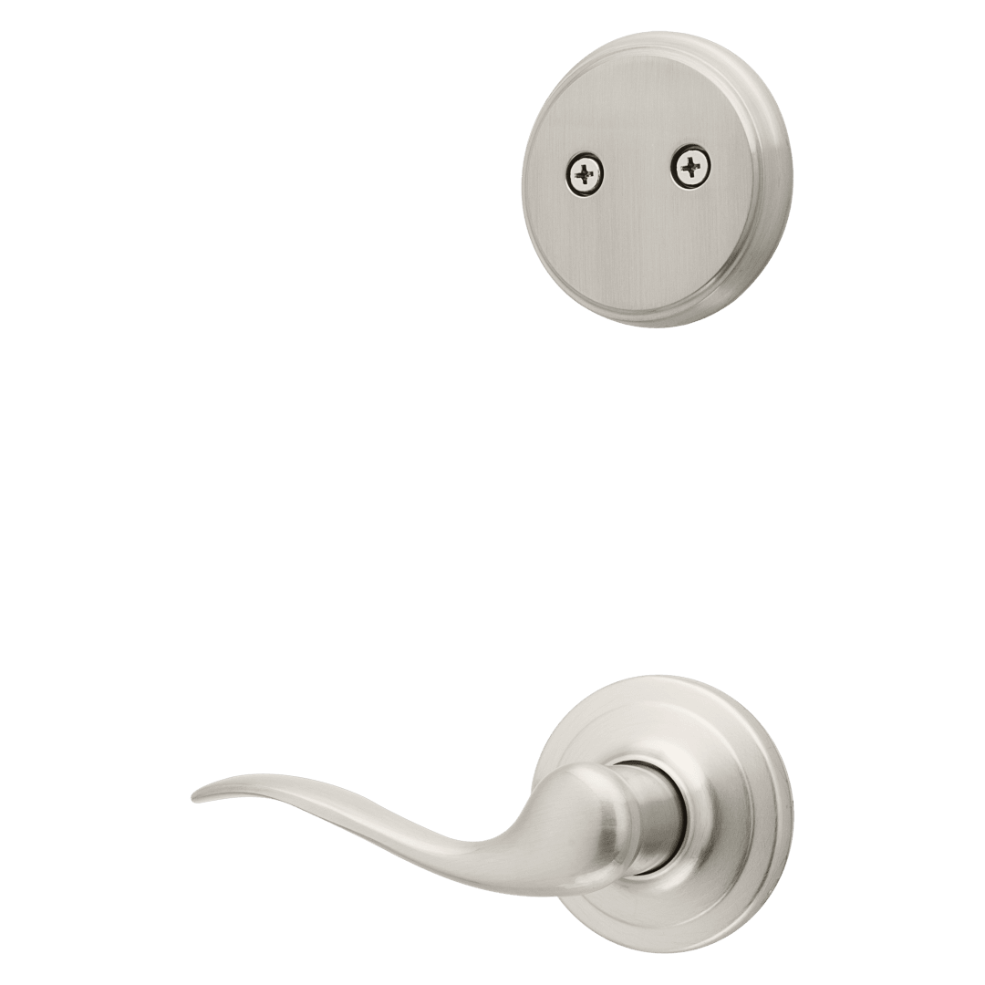 Tustin Interior Pack with Interior Lever in Satin Nickel