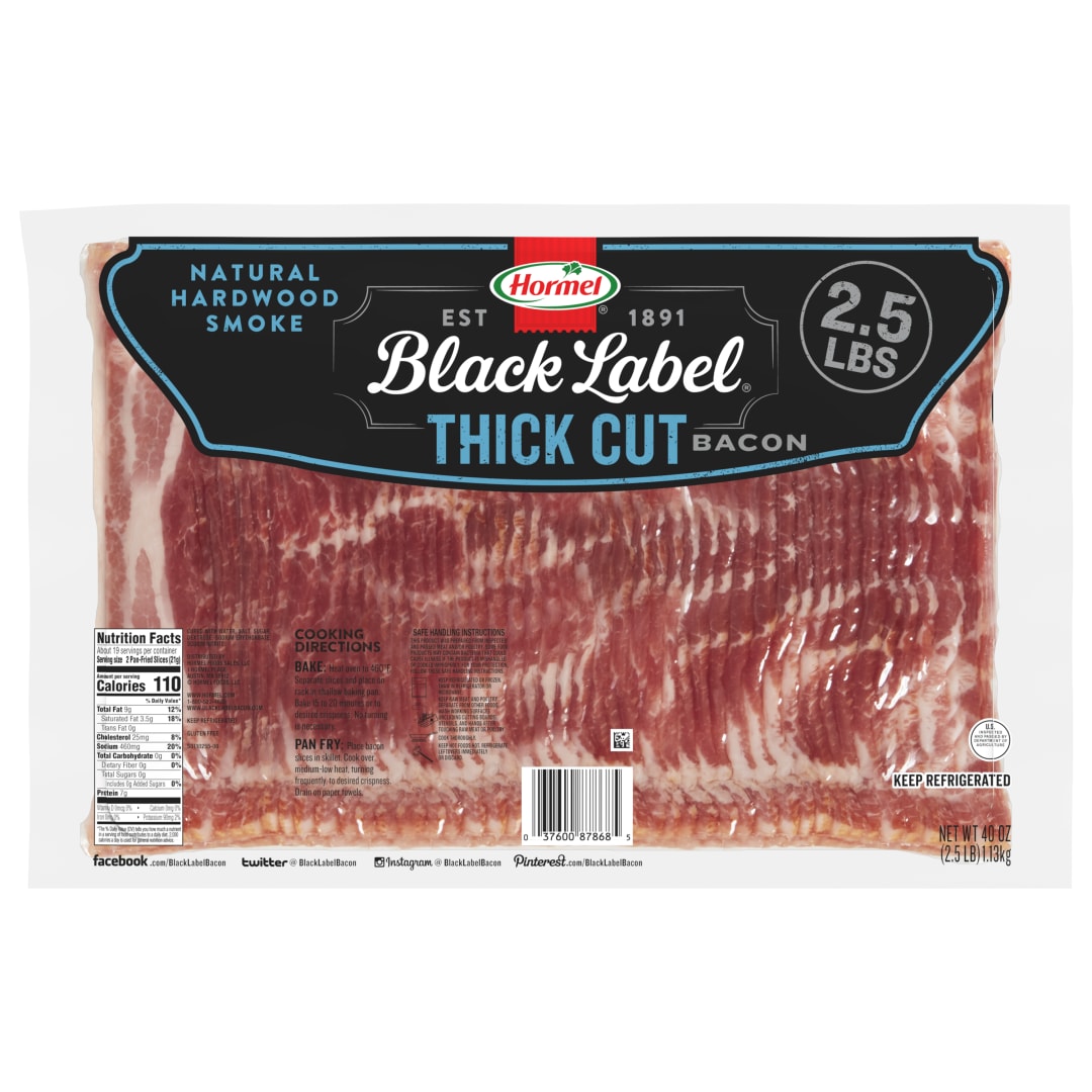 HORMEL BLACK LABEL Thick Cut Bacon Case