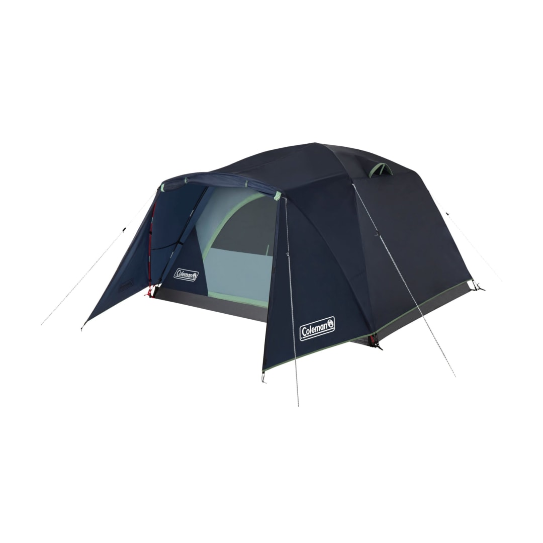 Coleman® Skydome™ 4-Person Camping Tent with Full-Fly Vestibule, Blue Nights