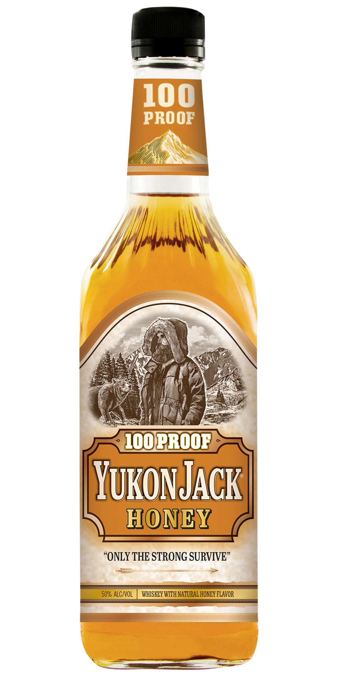 Yukon Jack Honey Whiskey 750ml 100 Proof