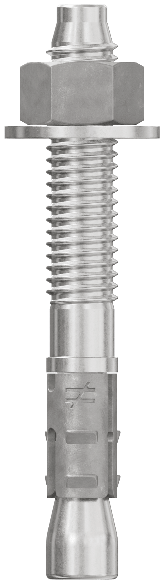 Simpson Strong-Tie STB2-37300S6F50 Strong-Bolt® 2 — 3/8 in. x 3 in. Type 316 Stainless-Steel Wedge Anchor, Fully Assembled (50-Qty) (Pack of 420)