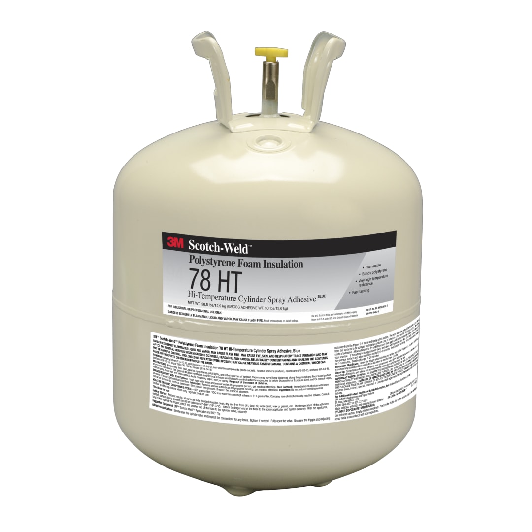 3M™ kontaktné lepidlo v tlakovej fľaši 78 HT, modré, čistá hmotnosť 13kg