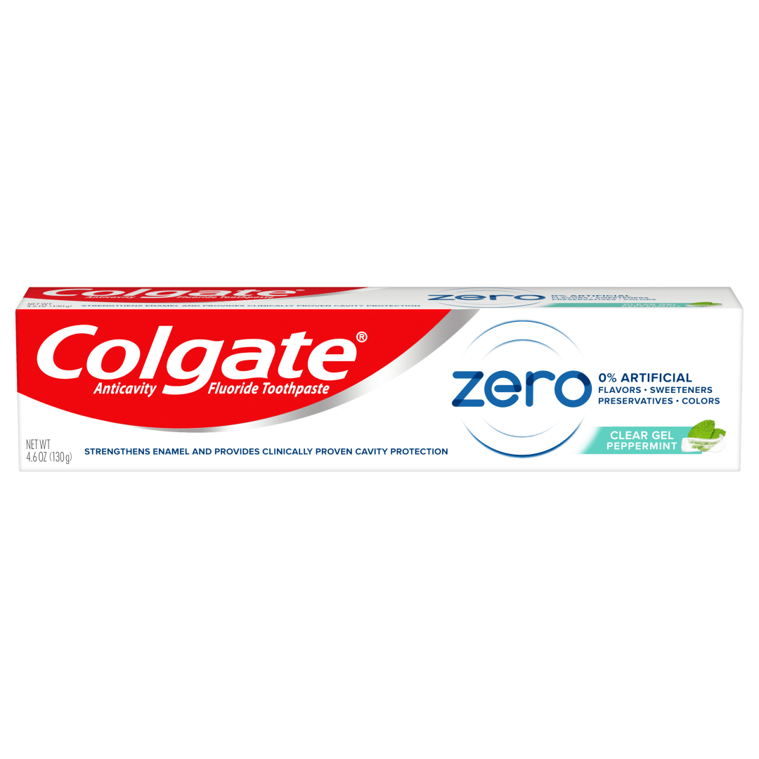Colgate Zero Natural Toothpaste - Peppermint Clear Gel (4.6 ounce)